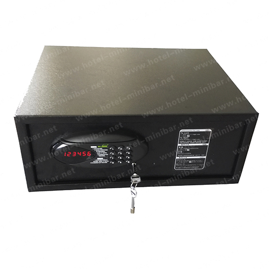 Credit card guest room safe box