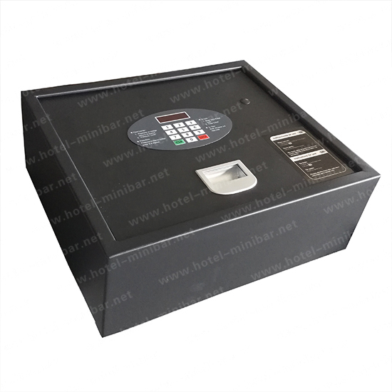 Flat keypad top opening hotel drawer safe