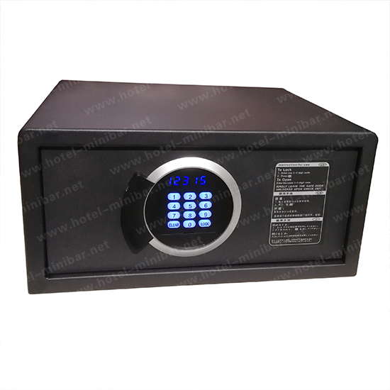Electronic safe box with laptop size