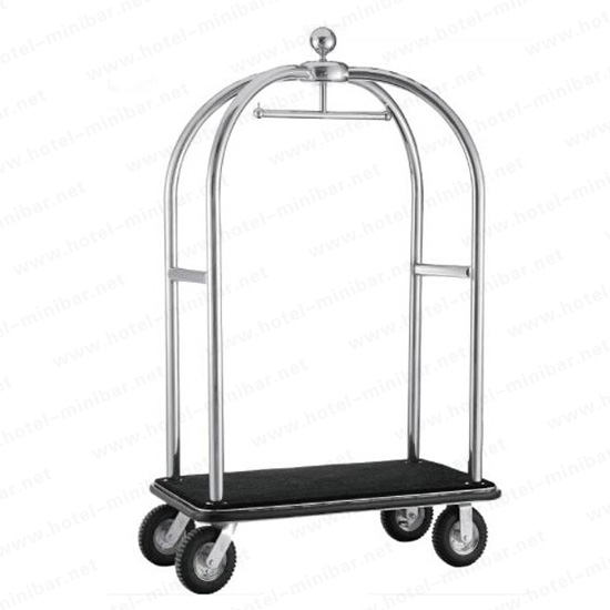 Hotel Bellboy Crown Luggage Trolley