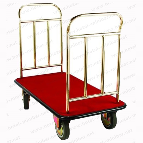 Hotel Lobby Porters Luggage Cart